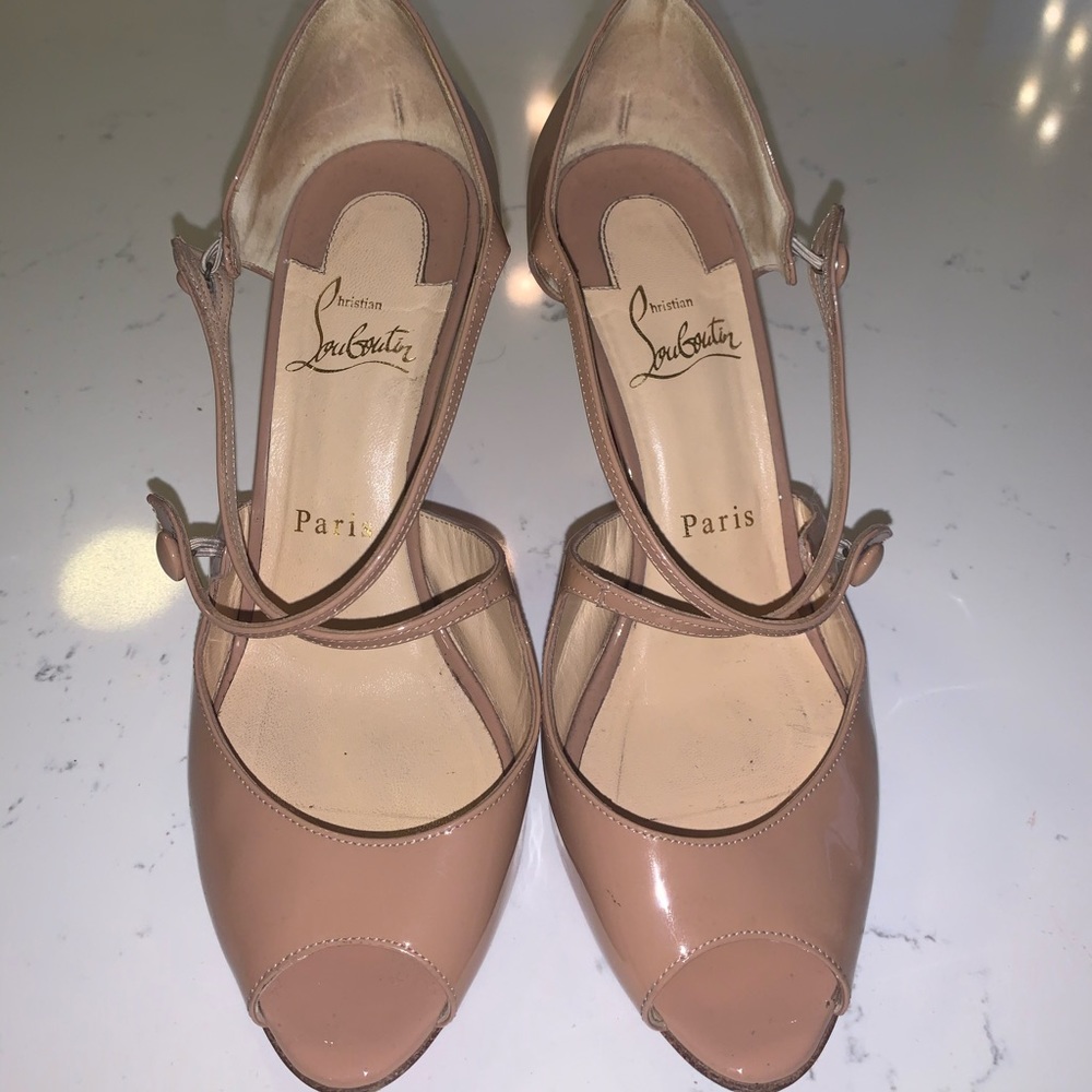 Christian Louboutin Nude Heels